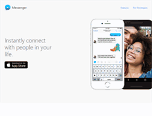 Tablet Screenshot of messenger.com